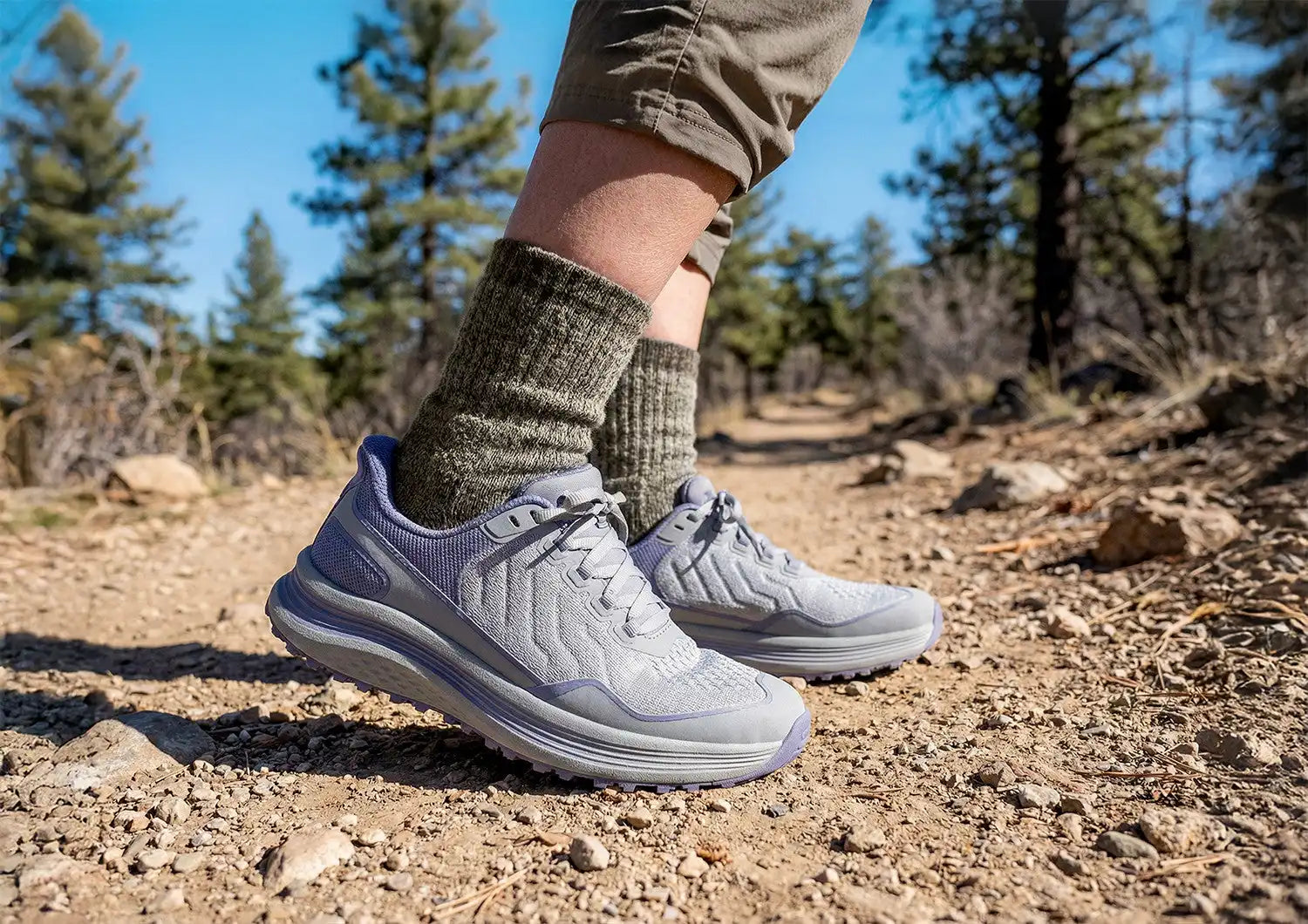 Nira Trail Hands-Free - Gray/Periwinkle Secondary image